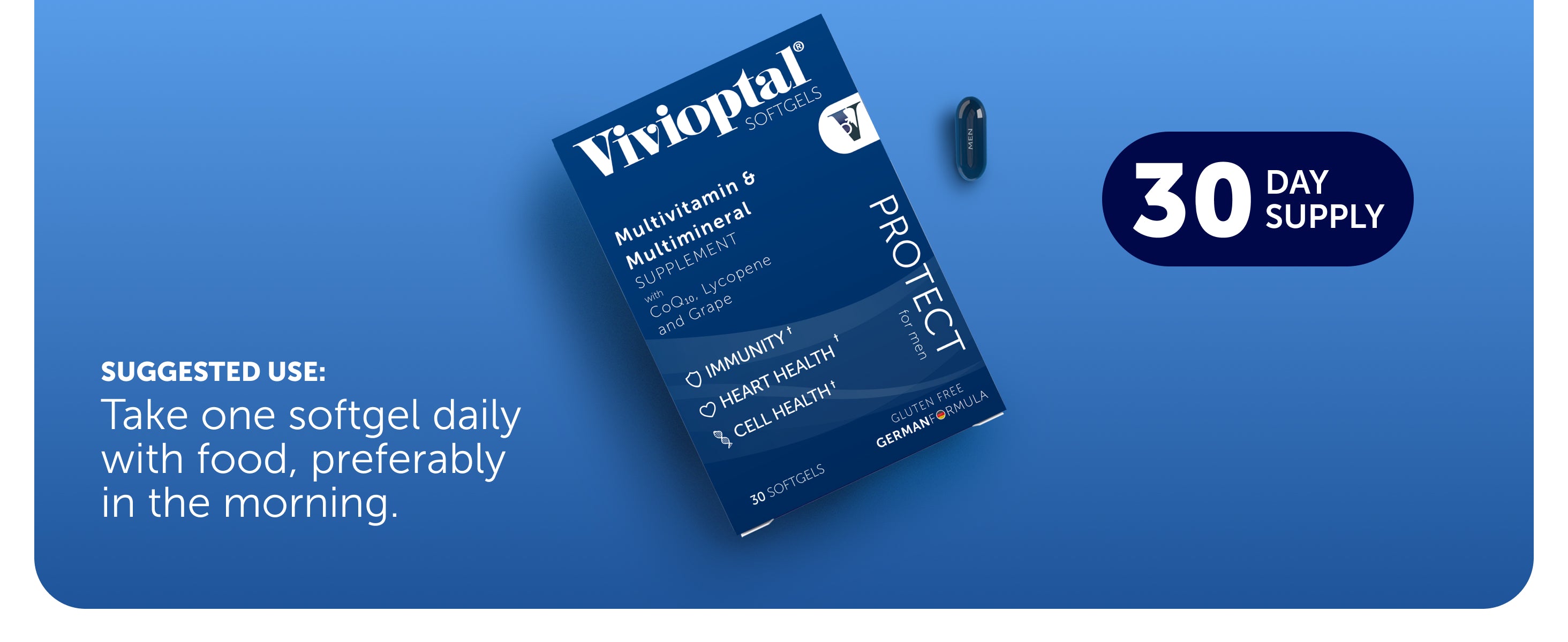 VIVIOPTAL PROTECT 30 SOFTGELS