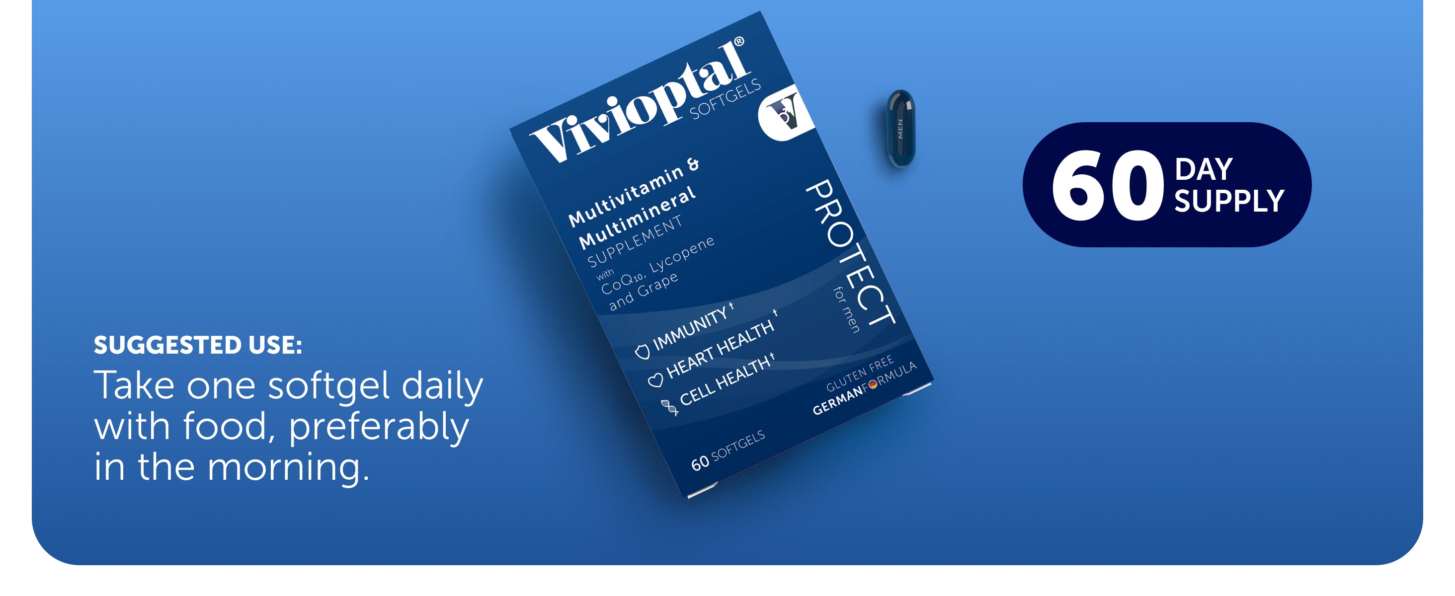 VIVIOPTAL PROTECT 60 SOFTGELS