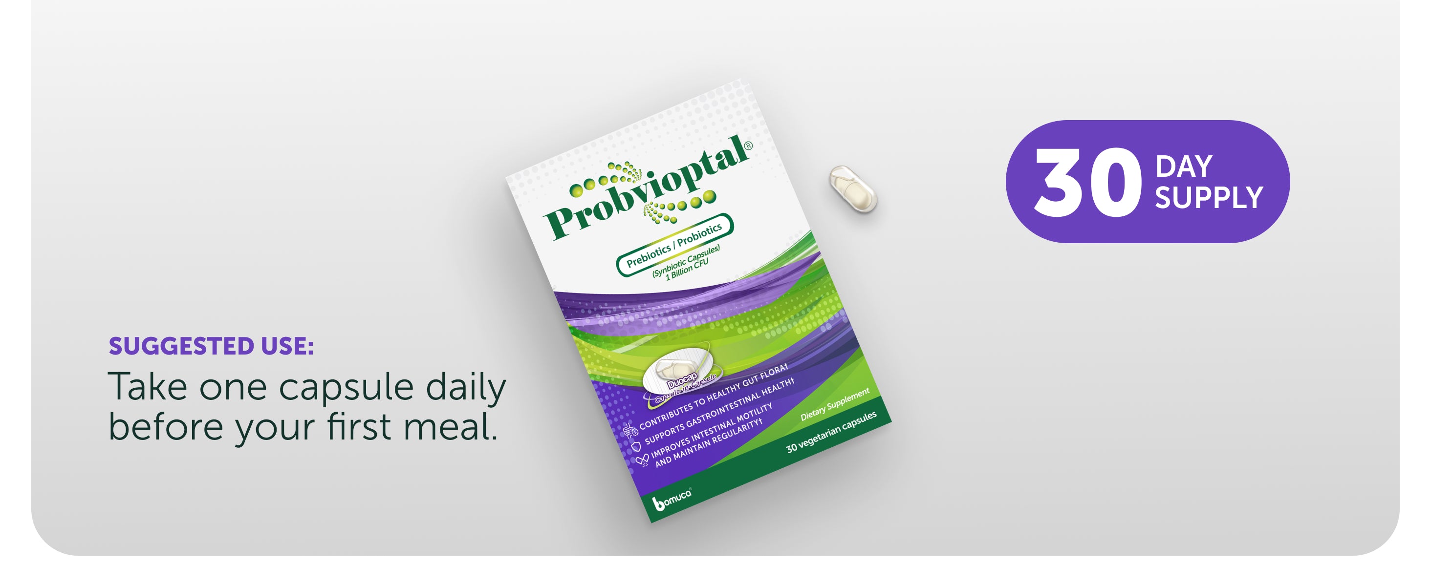 PROBVIOPTAL 30 CAPSULES
