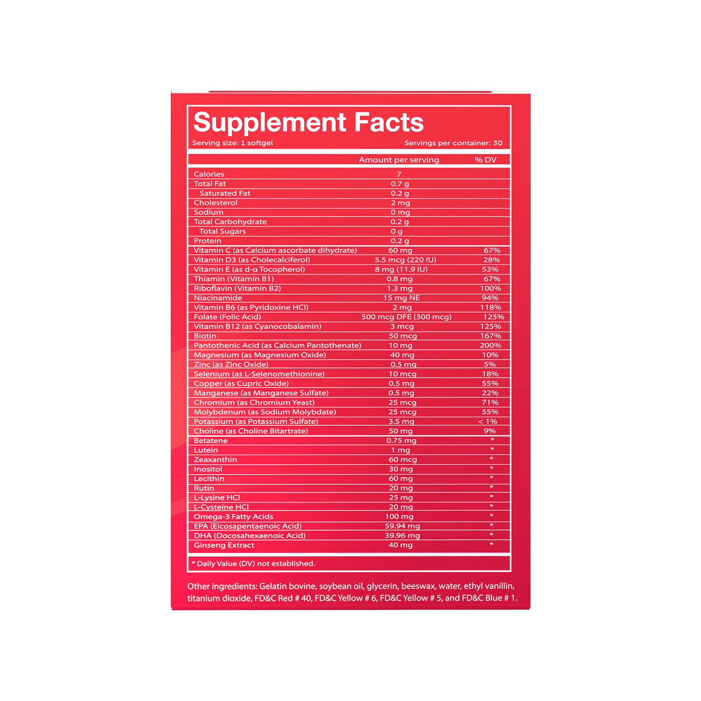 VIVIOPTAL ACTIVE 330 UNITS MASTERPACK (30 SOFTGELS)