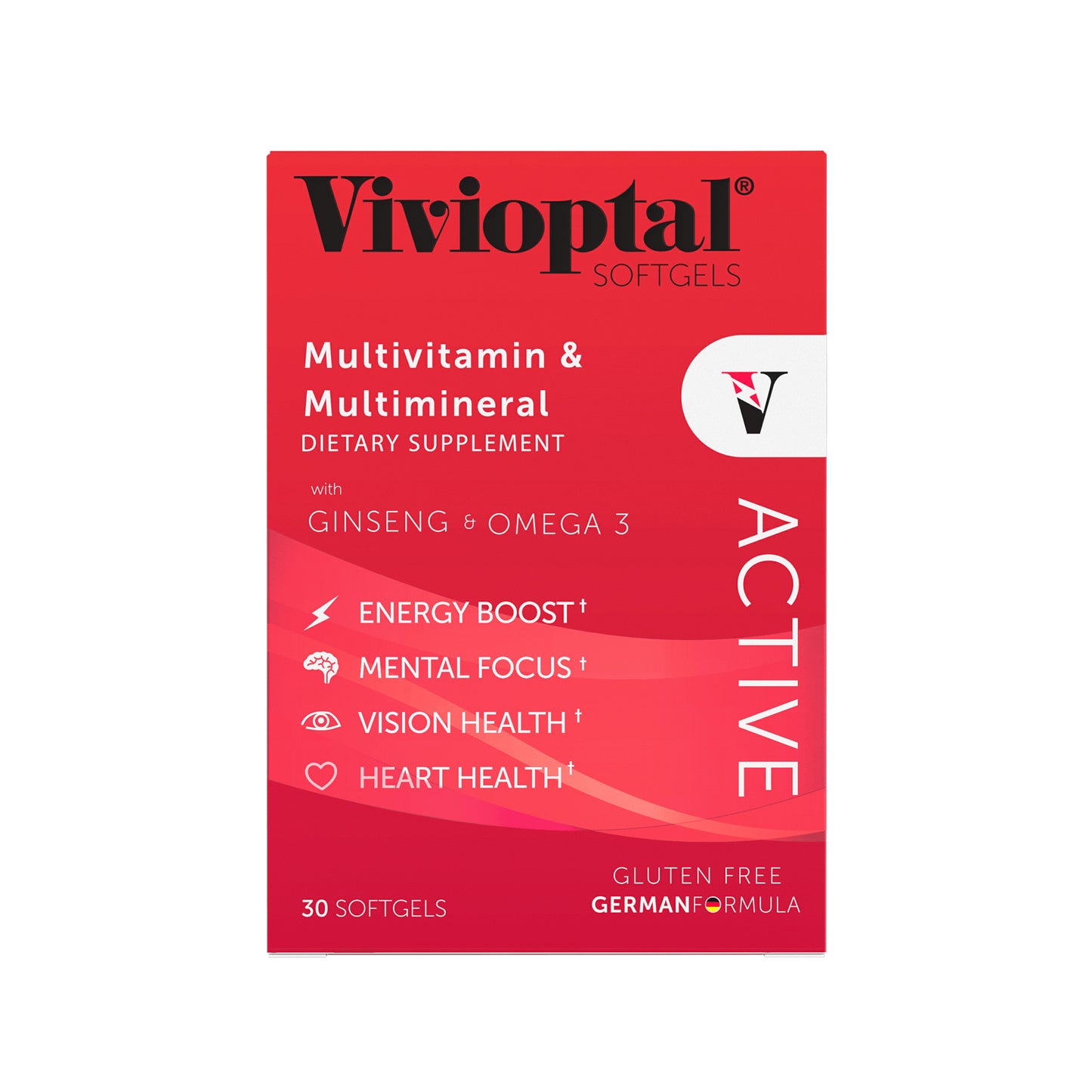 VIVIOPTAL ACTIVE 330 UNITS MASTERPACK (30 SOFTGELS)