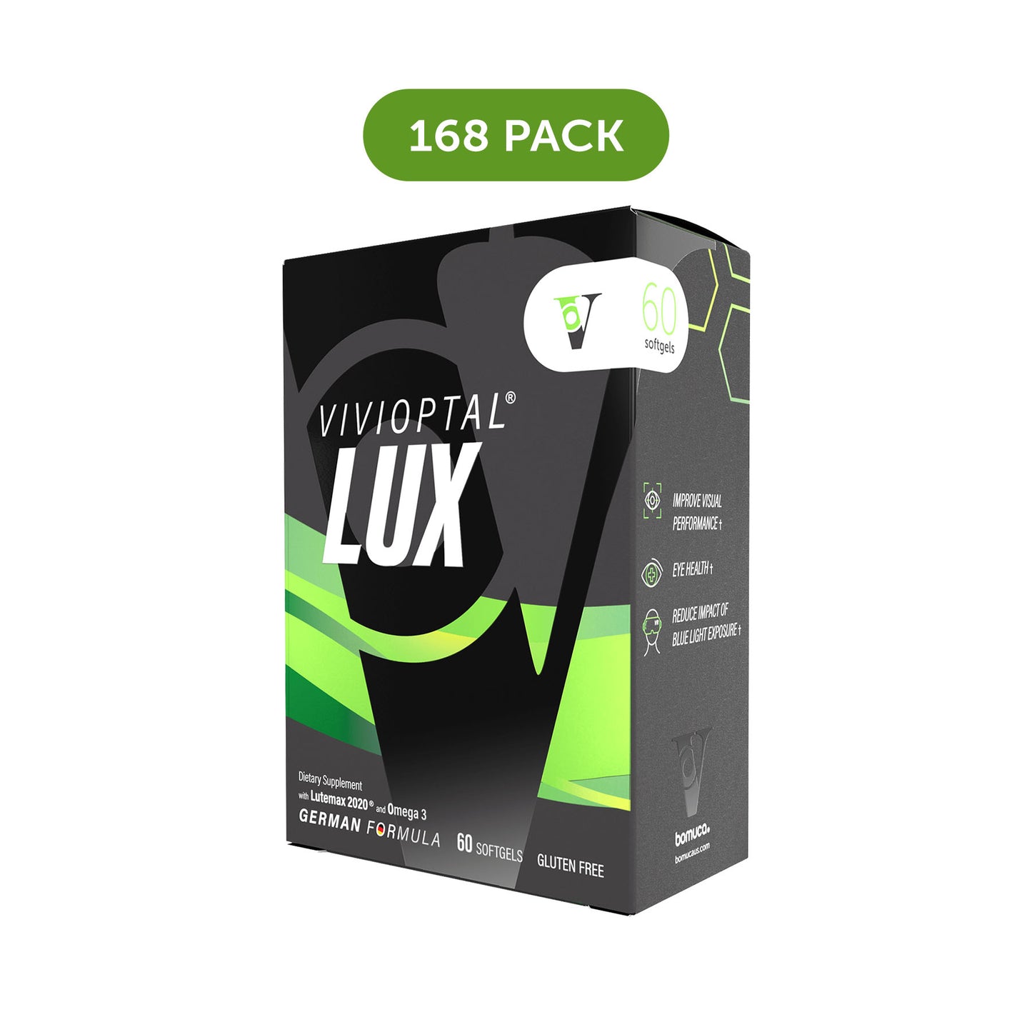 VIVIOPTAL LUX 168 UNITS MASTEPACK (60 SOFTGELS)