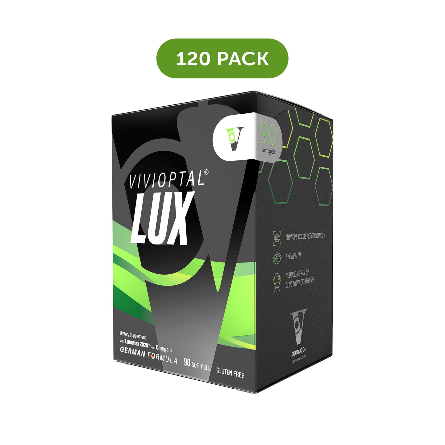 VIVIOPTAL LUX 120 UNITS MASTERPACK (90 SOFTGELS)