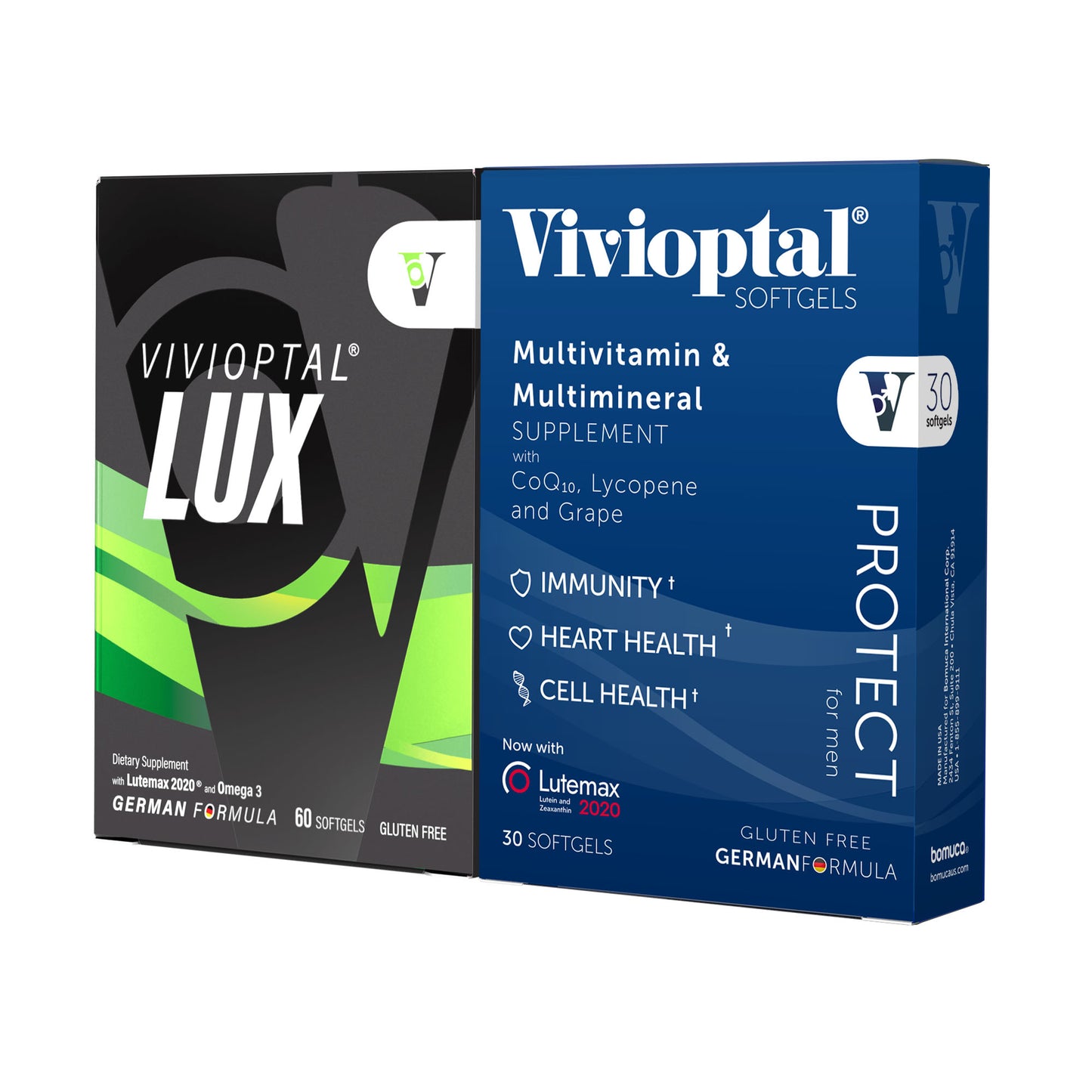 Vivioptal for Men, 30 Softgels + Vivioptal Lux, 60 Softgels