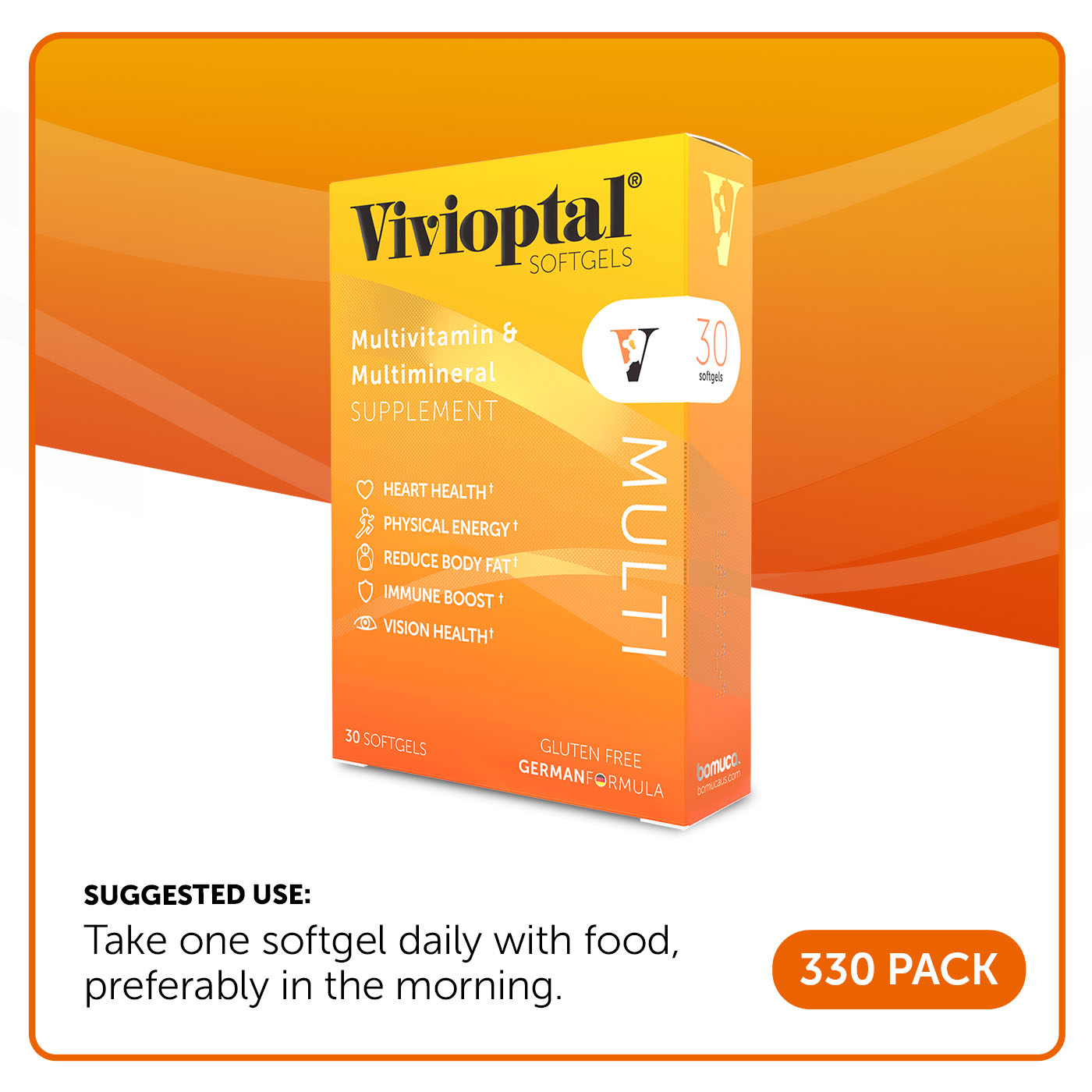 VIVIOPTAL MULTI 330 UNITS MASTERPACK (30 SOFTGELS)