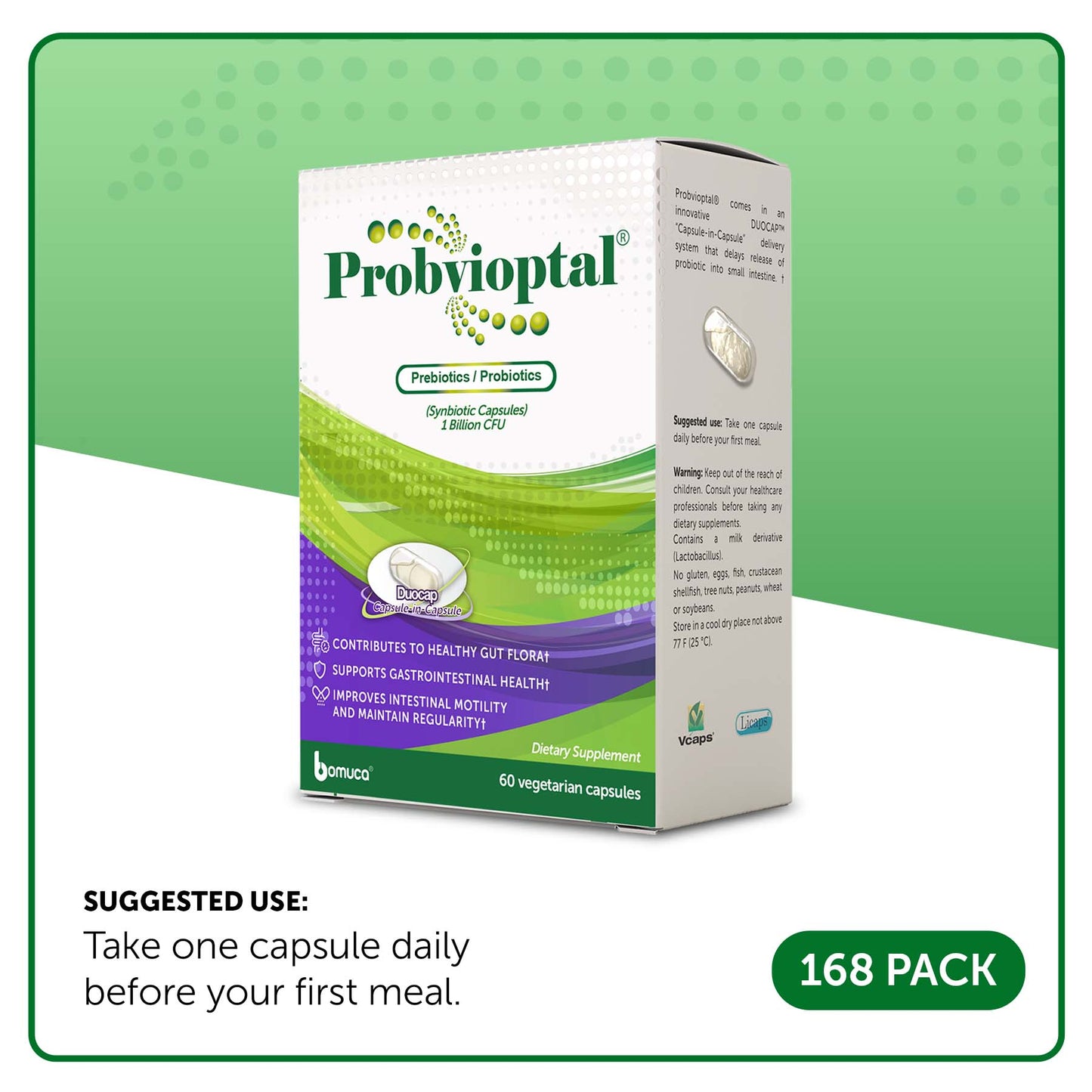 PROBVIOPTAL 168 UNITS MASTERPACK (60 SOFTGELS)