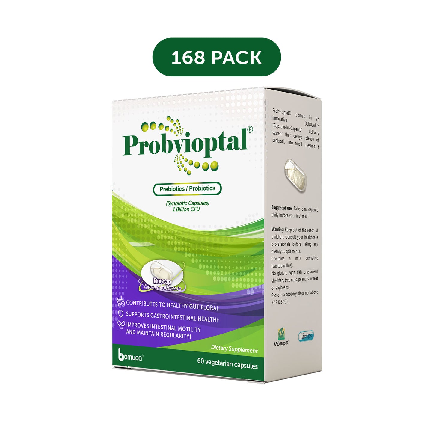 PROBVIOPTAL 168 UNITS MASTERPACK (60 SOFTGELS)