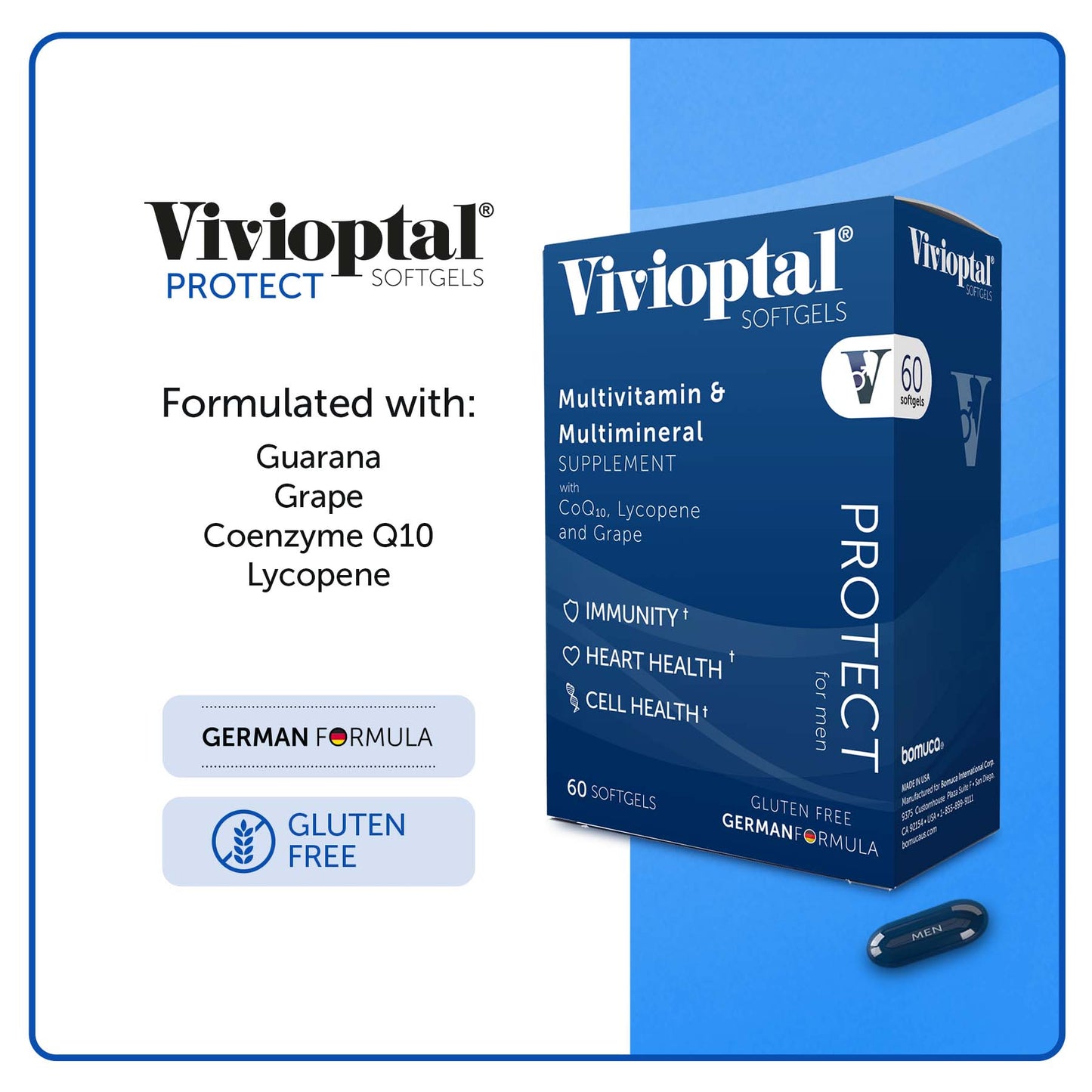 VIVIOPTAL PROTECT 60 SOFTGELS