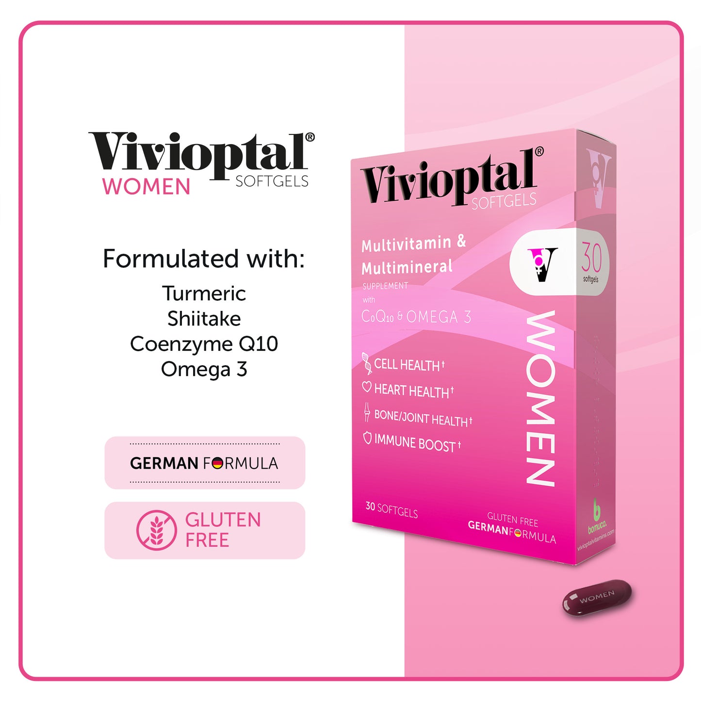 VIVIOPTAL WOMEN 330 UNITS MASTERPACK (30