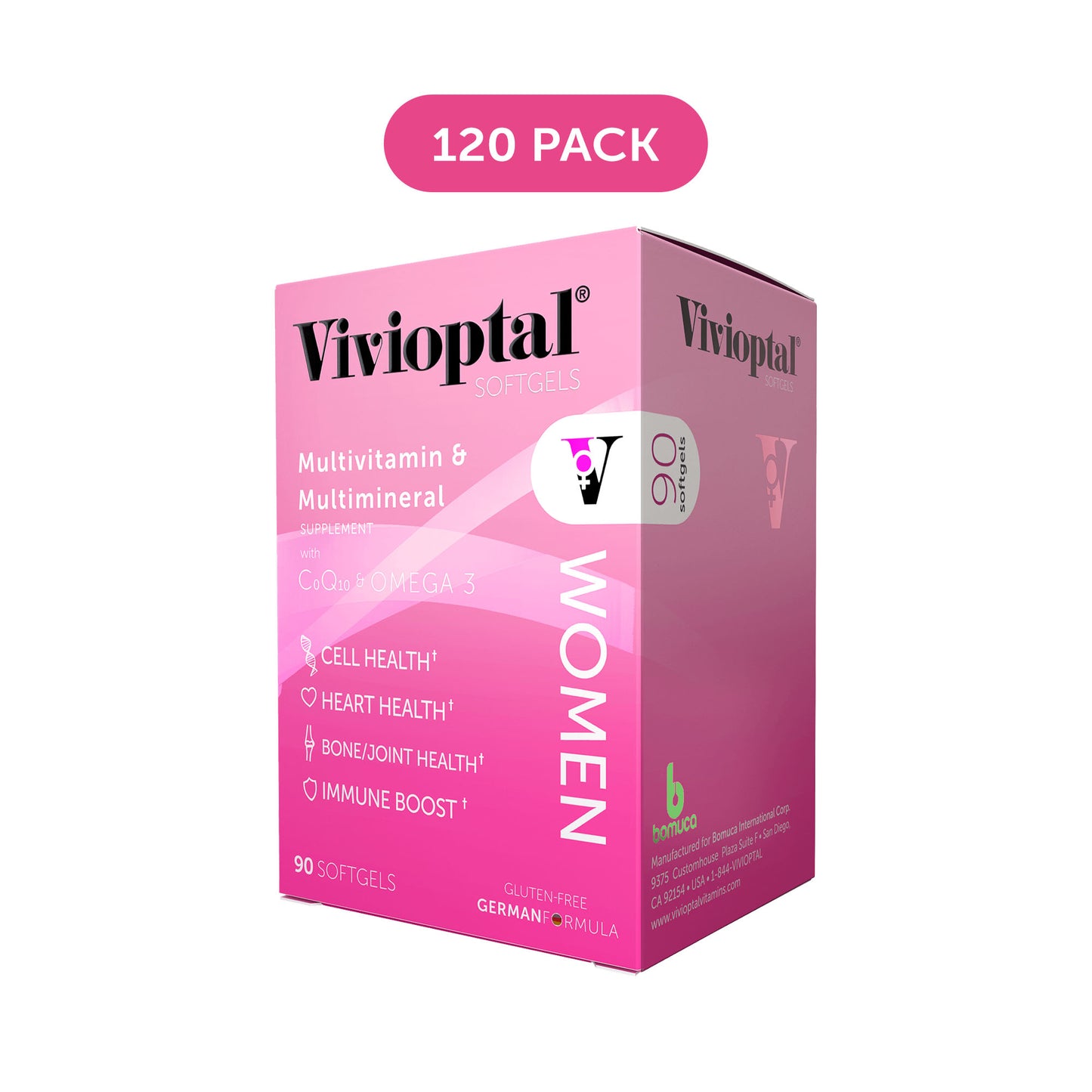 VIVIOPTAL WOMEN 120 UNITS MASTERPACK (90 SOFTGELS)