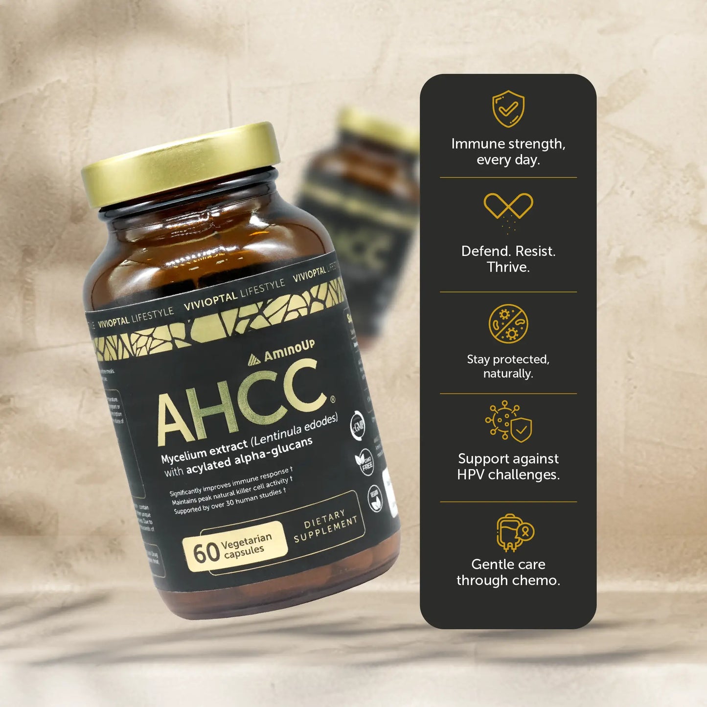 VIVIOPTAL LIFESTYLE - AHCC® 60 CAPSULES