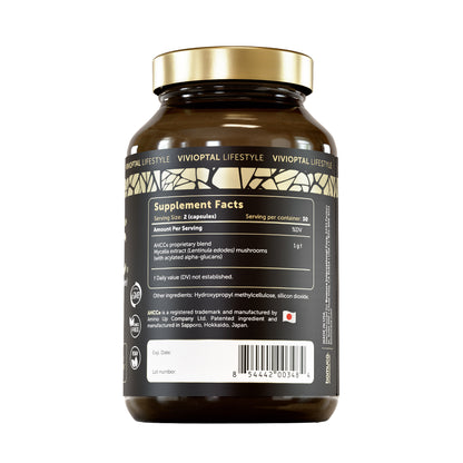 VIVIOPTAL LIFESTYLE - AHCC® TWO PACK - 60 CAPSULES