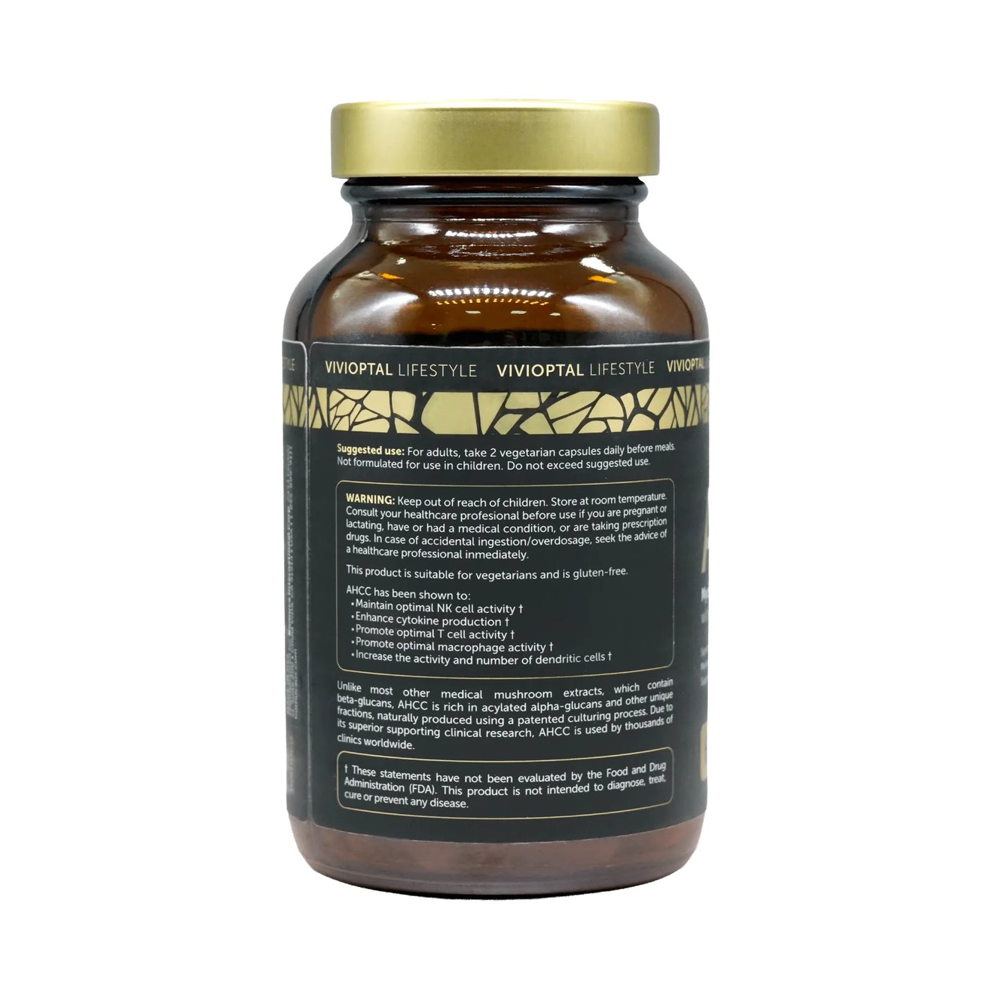 VIVIOPTAL LIFESTYLE - AHCC® 60 CAPSULES