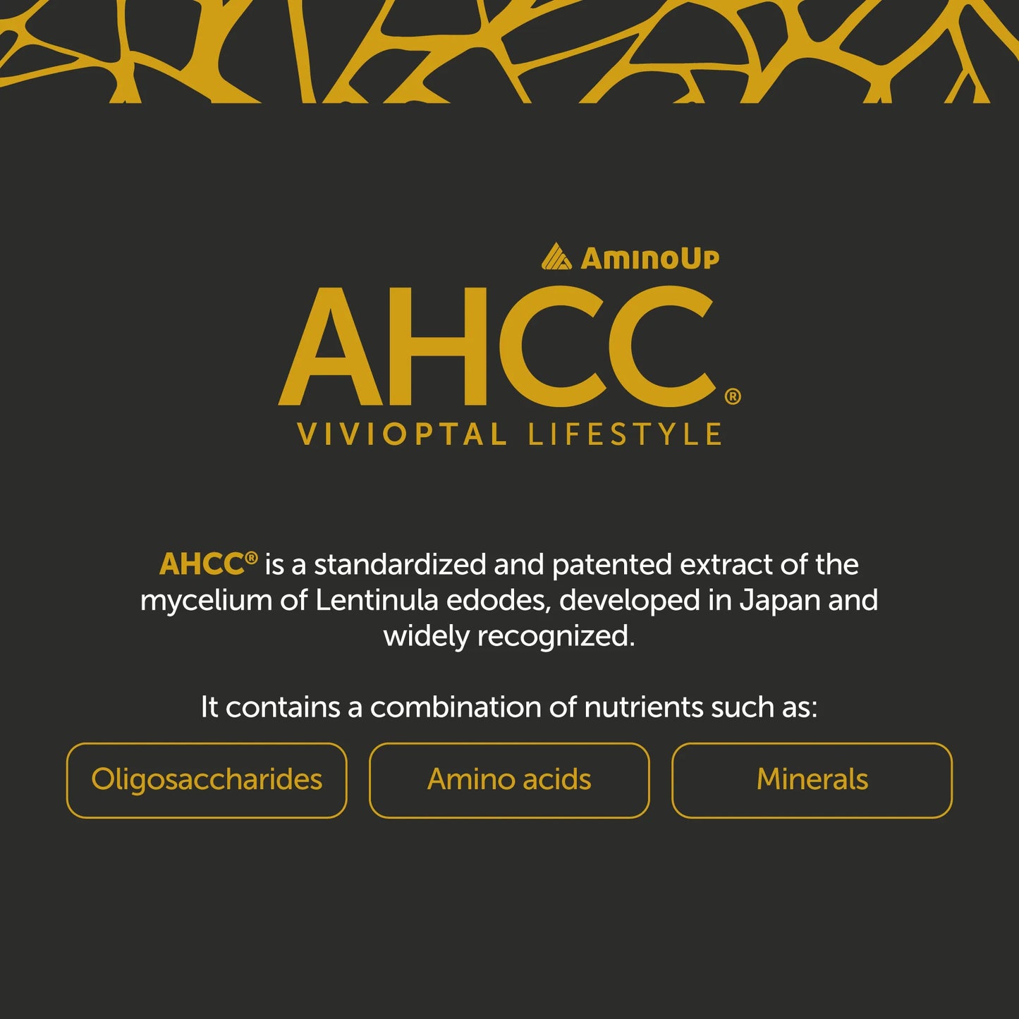 VIVIOPTAL LIFESTYLE - AHCC® 60 CAPSULES