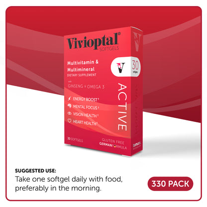 VIVIOPTAL ACTIVE 330 UNITS MASTERPACK (30 SOFTGELS)