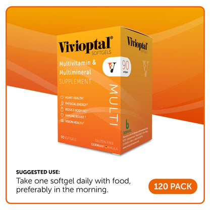 VIVIOPTAL MULTI 120 UNITS MASTERPACK (90 SOFTGELS)