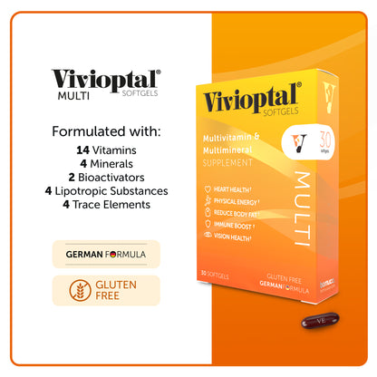 VIVIOPTAL MULTI 330 UNITS MASTERPACK (30 SOFTGELS)