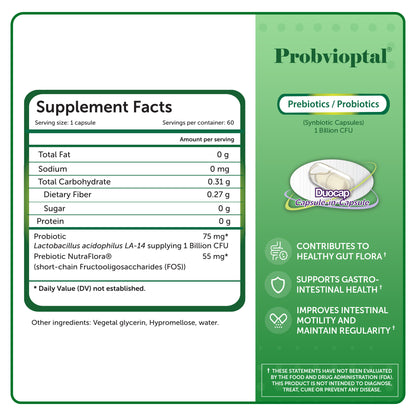 PROBVIOPTAL 60 CAPSULES