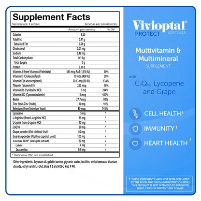 VIVIOPTAL PROTECT 30 SOFTGELS