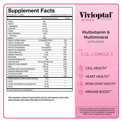 VIVIOPTAL WOMEN 1 YEAR SUPPLY